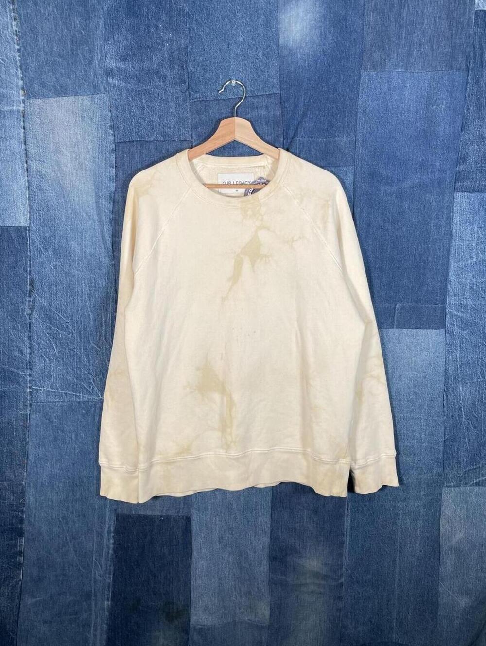 Our Legacy Factory Staining Crewneck